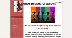 Desktop Screenshot of danceservicesforschools.com